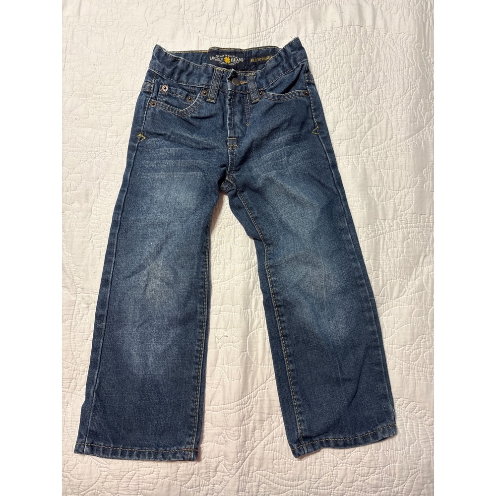 Lucky Brand Kids Billy Straight Jeans Dark Wash Size 4